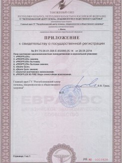 2015.03.25 Кинешма - Приложение к сертификату, Профили поливинилхлоридные системы Rehau.