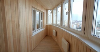 Отделка, остекление, утепление балконов в Кинешме от 212 руб. м/2.